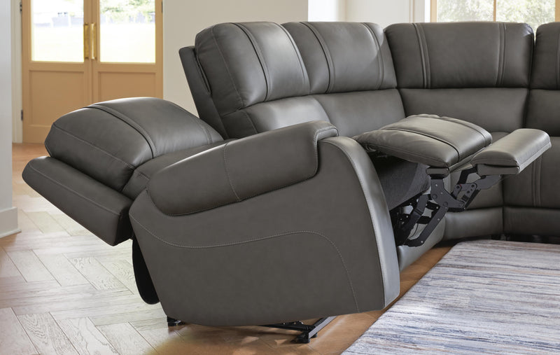 5Z - Pittson Anchor 5-Piece Power Reclining Sectional - PCU12600S9