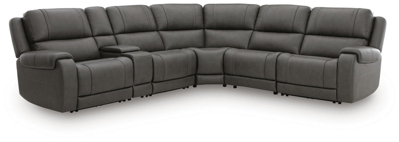 5Z - Pittson Anchor 6-Piece Power Reclining Sectional - PCU12600S12