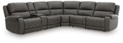 5Z - Pittson Anchor 6-Piece Power Reclining Sectional - PCU12600S5