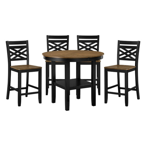 6022-36 5-Piece Pack Counter Height Set - 6022-36