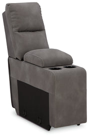 Next-Gen Durapella Slate 5-Piece Power Reclining Sectional from Ashley - Lara Furniture