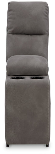 Next-Gen Durapella Slate 5-Piece Power Reclining Sectional from Ashley - Lara Furniture