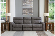 Next-Gen DuraPella Slate 3-Piece Power Reclining Sectional Sofa -  Ashley - Lara Furniture