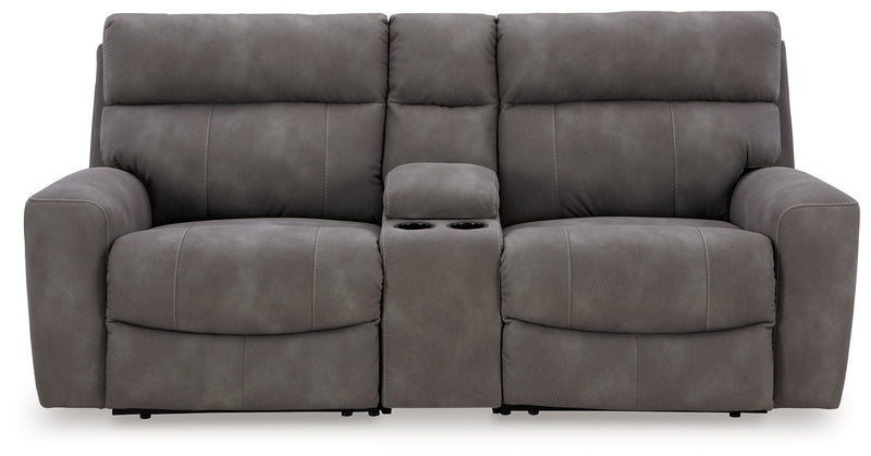 Next-Gen Slate DuraPella Sofa and Loveseat from Ashley - Lara Furniture