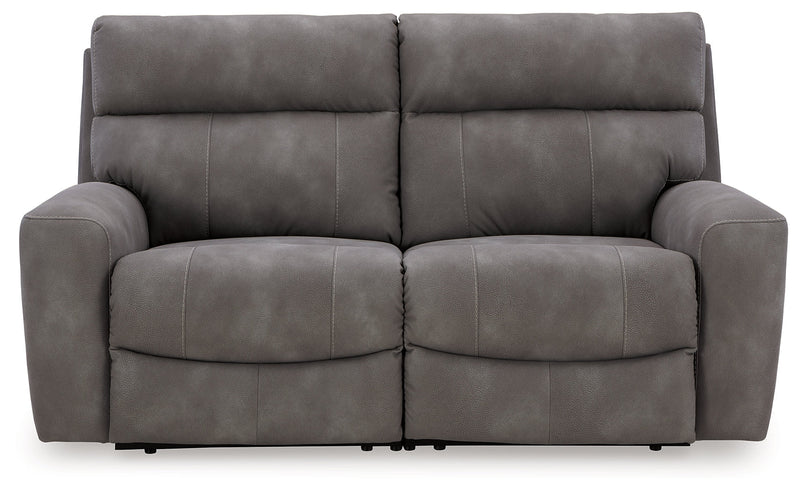 Next-Gen Slate DuraPella Sofa and Loveseat from Ashley - Lara Furniture