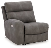 Next-Gen Durapella Slate 5-Piece Power Reclining Sectional from Ashley - Lara Furniture