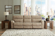 Next-Gen DuraPella Sand 3-Piece Power Reclining Sectional Sofa -  Ashley - Lara Furniture