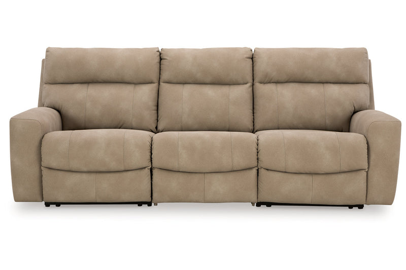 Next-Gen DuraPella Sand 3-Piece Power Reclining Sectional Sofa -  Ashley - Lara Furniture