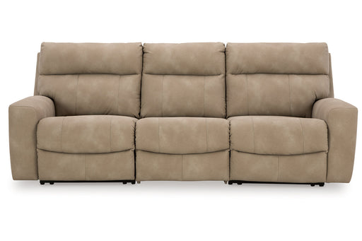 Next-Gen DuraPella Sand 3-Piece Power Reclining Sectional Sofa -  Ashley - Lara Furniture