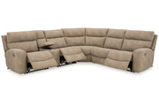 Next-Gen DuraPella Sand 6-Piece Power Reclining Sectional -  Ashley - Lara Furniture