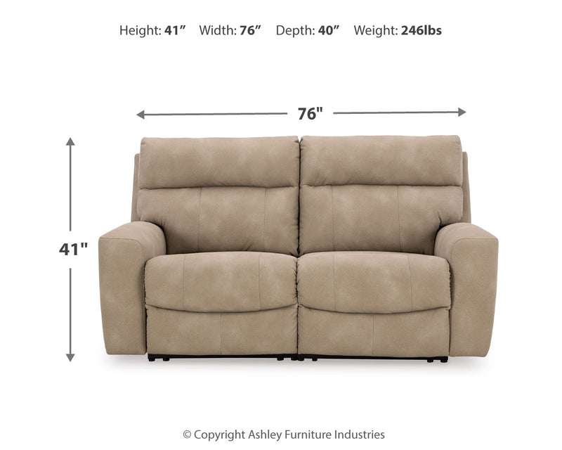 Next-Gen Sand DuraPella Sofa and Loveseat from Ashley - Lara Furniture