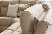 Next-Gen DuraPella Sand 6-Piece Power Reclining Sectional -  Ashley - Lara Furniture