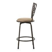 6153-2429 3-Piece Pack Convertible Swivel Counter/Pub Height Chair (Set of 3) - 6153-2429
