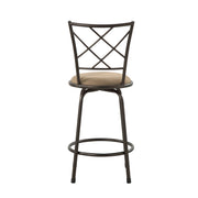 6153-2429 3-Piece Pack Convertible Swivel Counter/Pub Height Chair (Set of 3) - 6153-2429