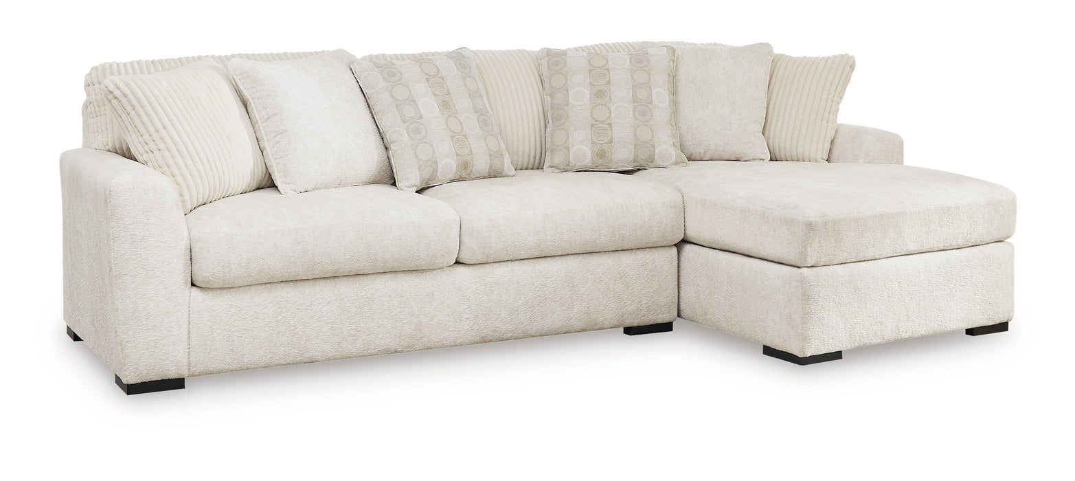 Chessington Ivory 2-Piece RAF Sectional With Chaise
