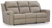 Lavenhorne Pebble Reclining Sofa and Loveseat from Ashley - Lara Furniture