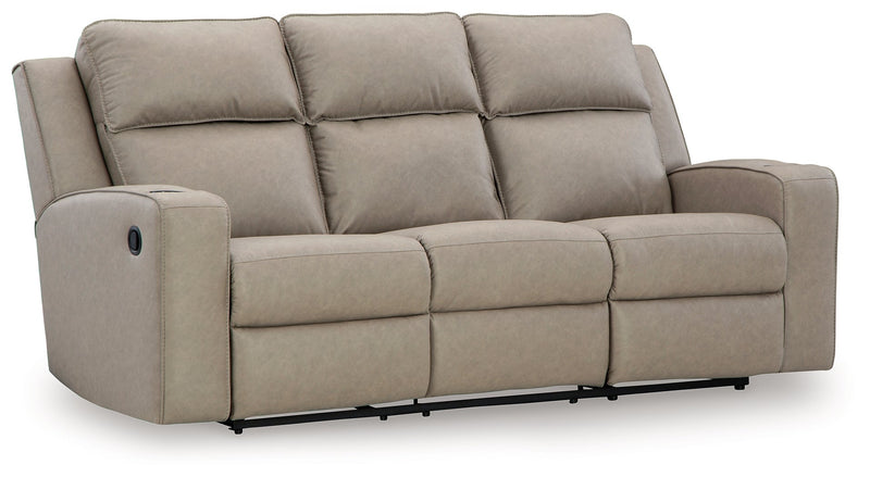Lavenhorne Pebble Reclining Sofa and Loveseat from Ashley - Lara Furniture
