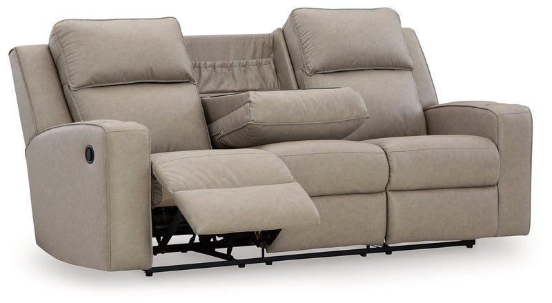 Lavenhorne Pebble Reclining Sofa and Loveseat from Ashley - Lara Furniture