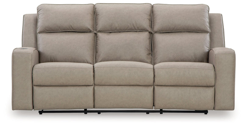 Lavenhorne Pebble Reclining Sofa and Loveseat from Ashley - Lara Furniture