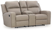 Lavenhorne Pebble Reclining Sofa and Loveseat from Ashley - Lara Furniture