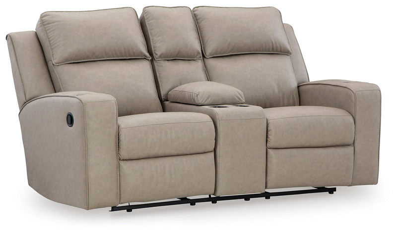 Lavenhorne Pebble Reclining Sofa and Loveseat from Ashley - Lara Furniture