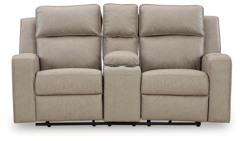 Lavenhorne Pebble Reclining Sofa and Loveseat from Ashley - Lara Furniture