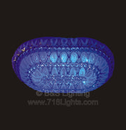 6685F-OV LED 32X48 GOLD FLUSH MOUNT COLOR CHANGING WITH REMOTE (CB154)(FO526) - 210000000665