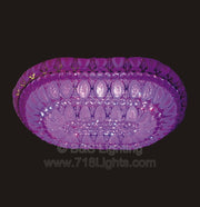 6685F-OV LED 32X48 GOLD FLUSH MOUNT COLOR CHANGING WITH REMOTE (CB154)(FO526) - 210000000665