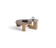 674 Gold Coffee with End Table [ETA: 3/15] - 674-675 GOLD - COFEND