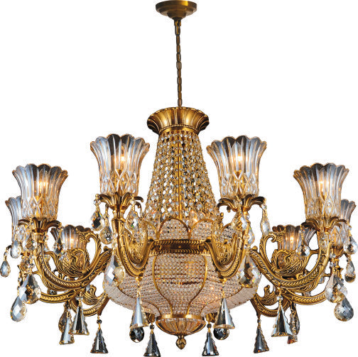 68880W38.5AG 16 LIGHTS ANTIQUE GOLD - 210000004004