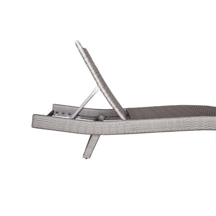 70001RGY-5 Outdoor Chaise Lounger, Set of 2 - 70001RGY-5
