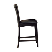 710-24 Counter Height Chair, Dark Brown Bi-Cast Vinyl, Set of 2 - 710-24