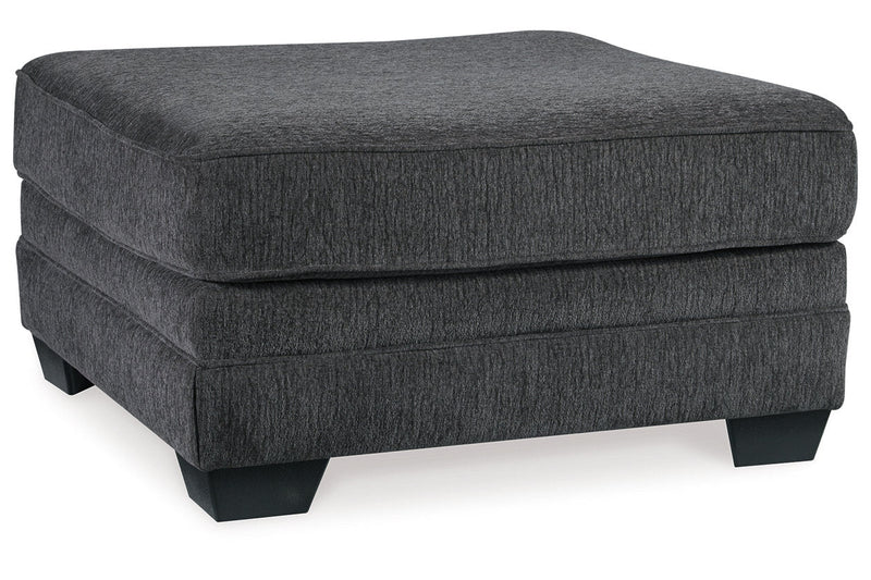 Tracling Slate 3-Piece Sectional with Ottoman -  Ashley - Lara Furniture