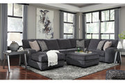 Tracling Slate 3-Piece LAF Chaise Sectional -  Ashley - Lara Furniture