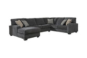 Tracling Slate 3-Piece LAF Chaise Sectional -  Ashley - Lara Furniture