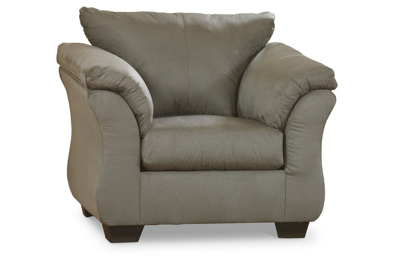 Darcy Cobblestone Sofa, Chair and Ottoman -  Ashley - Lara Furniture