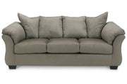 Darcy Cobblestone Sofa, Chair and Ottoman -  Ashley - Lara Furniture