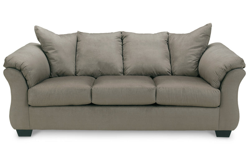 Darcy Cobblestone Sofa, Loveseat and Recliner -  Ashley - Lara Furniture
