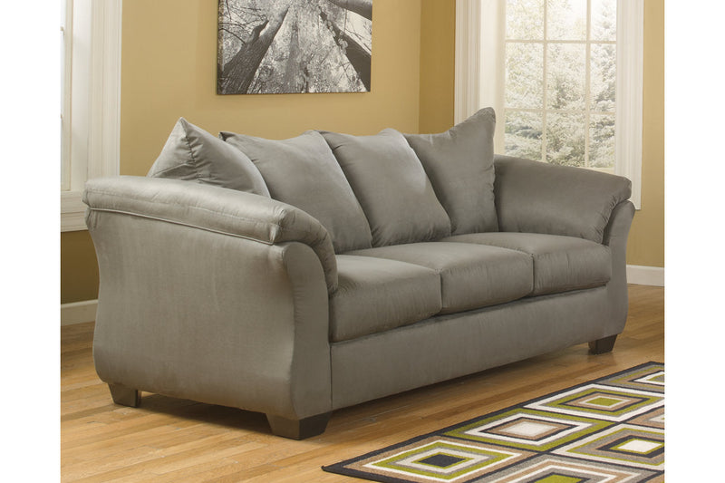 Darcy Cobblestone Sofa, Chair and Ottoman -  Ashley - Lara Furniture