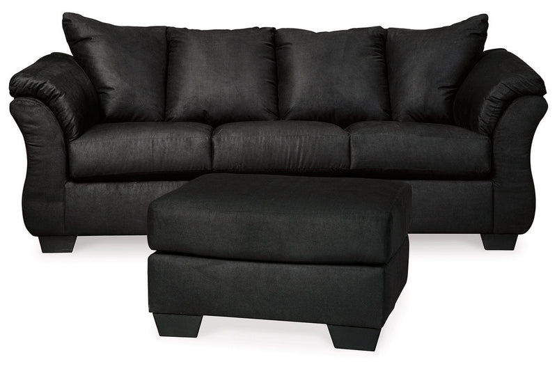 Darcy  Sofa and Ottoman -  Ashley - Lara Furniture