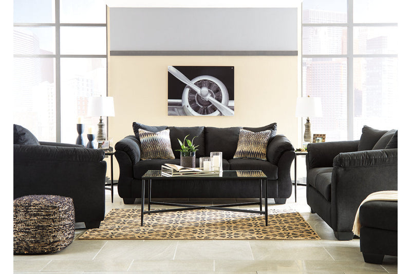 Darcy  Sofa and Ottoman -  Ashley - Lara Furniture