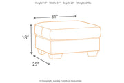 Darcy  Sofa and Ottoman -  Ashley - Lara Furniture