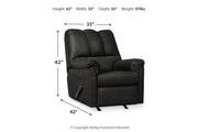 Darcy Black Sofa and Recliner -  Ashley - Lara Furniture