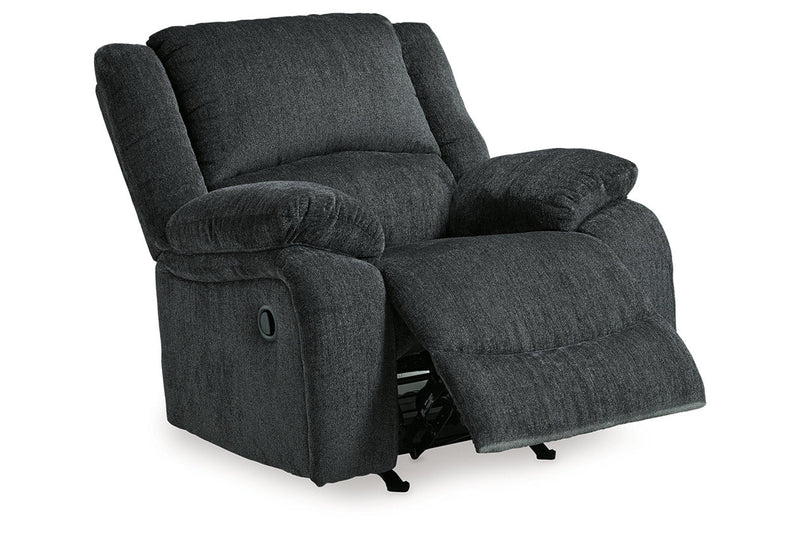 Draycoll Slate Reclining Sofa and Recliner -  Ashley - Lara Furniture