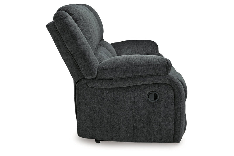 Draycoll Slate Reclining Sofa and Recliner -  Ashley - Lara Furniture