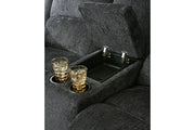 Draycoll Slate Power Reclining Sofa, Loveseat and Recliner -  Ashley - Lara Furniture