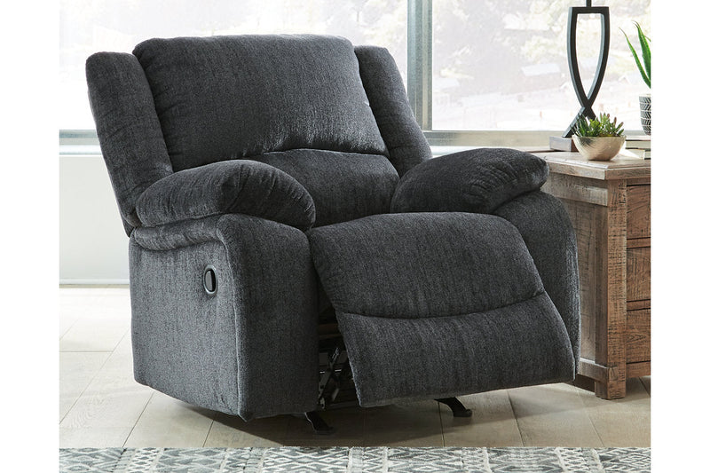 Draycoll Slate Reclining Sofa and Recliner -  Ashley - Lara Furniture