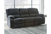 Draycoll Slate Power Reclining Sofa and Loveseat -  Ashley - Lara Furniture