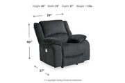Draycoll  2 Power Reclining Loveseats and Recliner -  Ashley - Lara Furniture