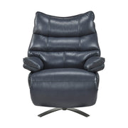 8106BUE-1PW Power Reclining Swivel Chair with Manual Adjustable Headrest - 8106BUE-1PW